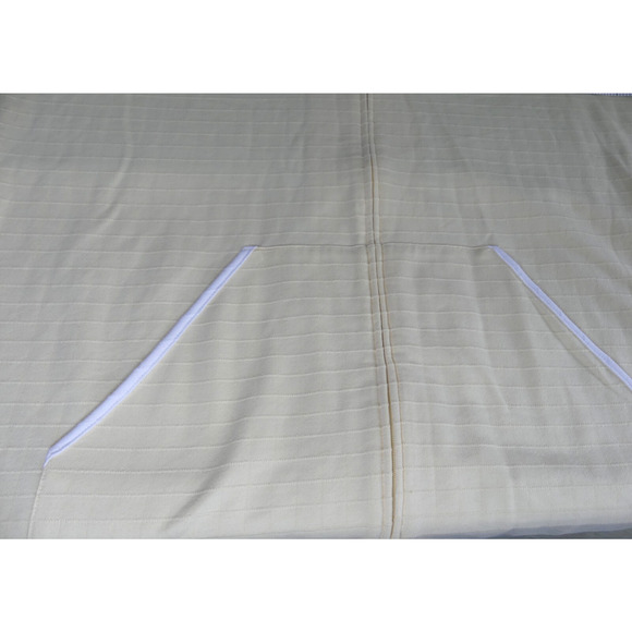 NWT Classic Elements Hooded Robe Womens LARGE Full Zip Textured Coastal Cottage - Picture 10 of 12